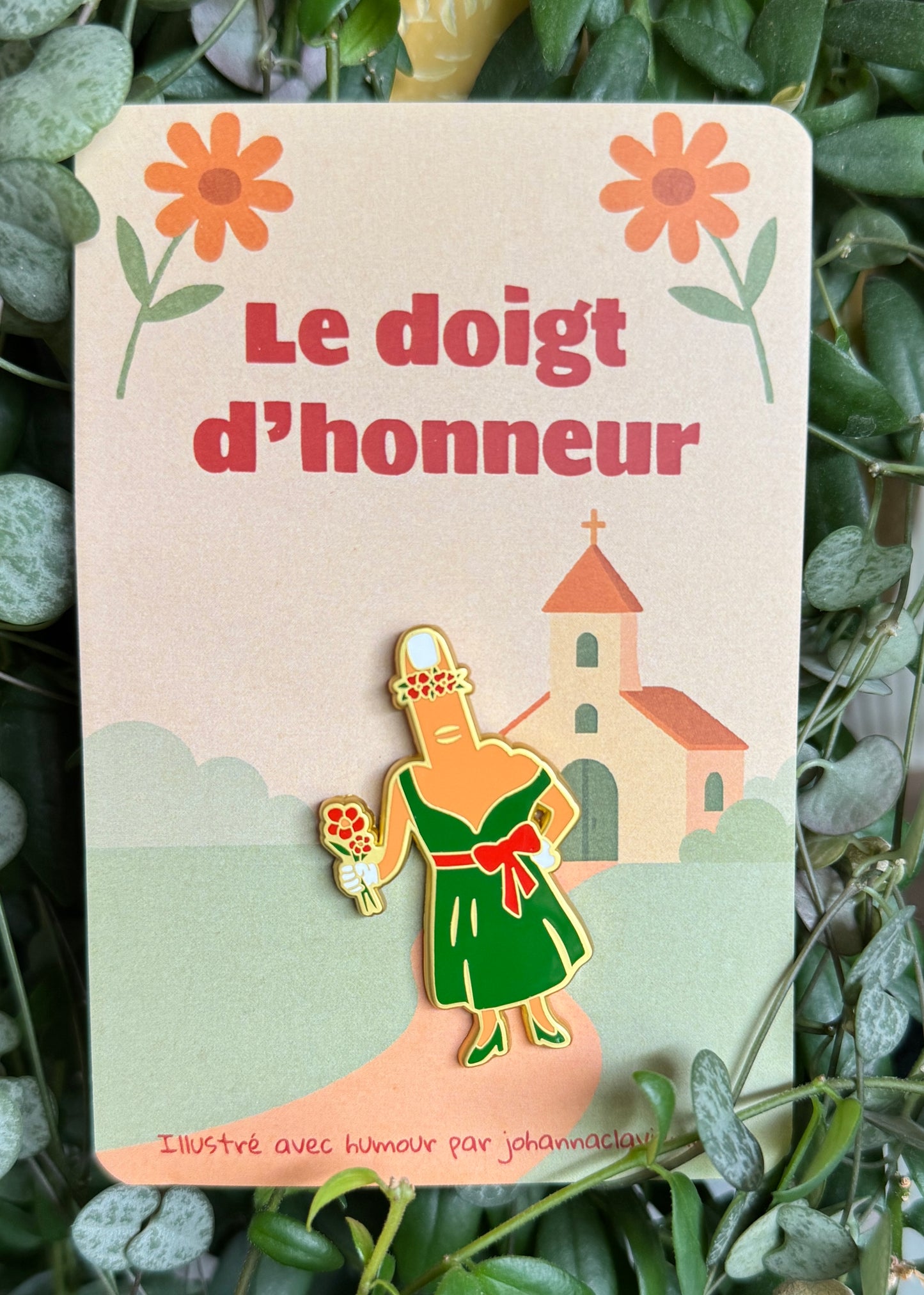 Le pins "Doigt d'honneur"
