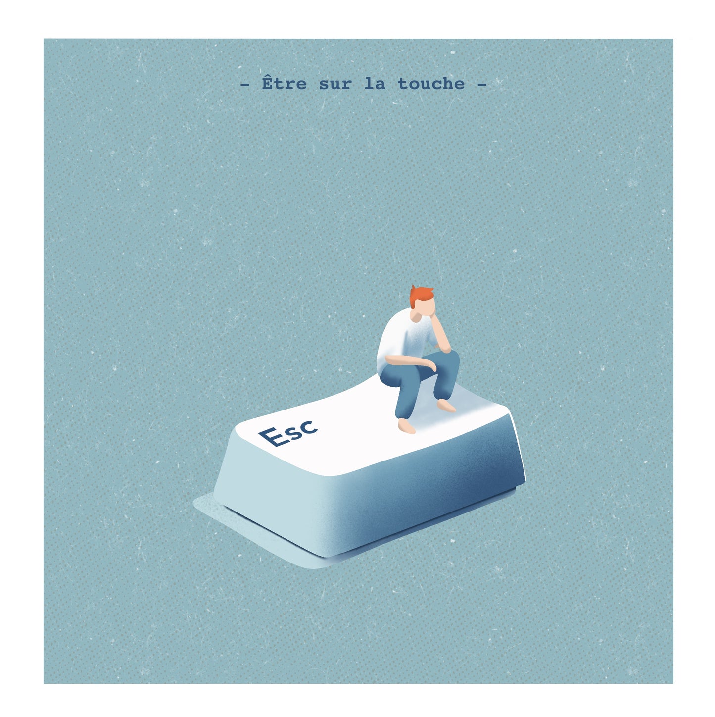 Être sur la touche