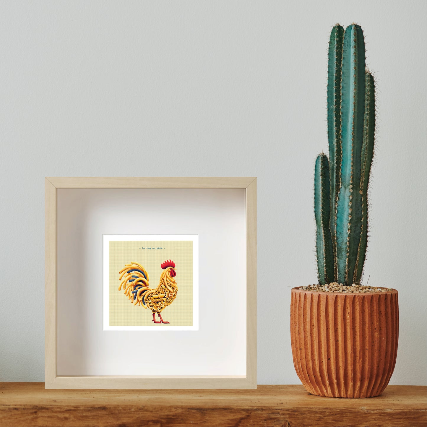 Le coq en pâte