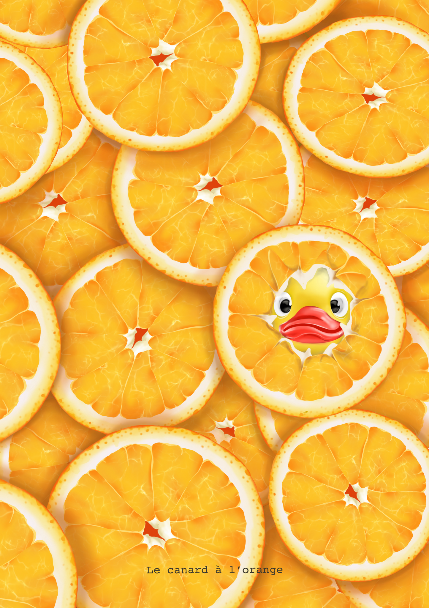 Le canard à l'orange