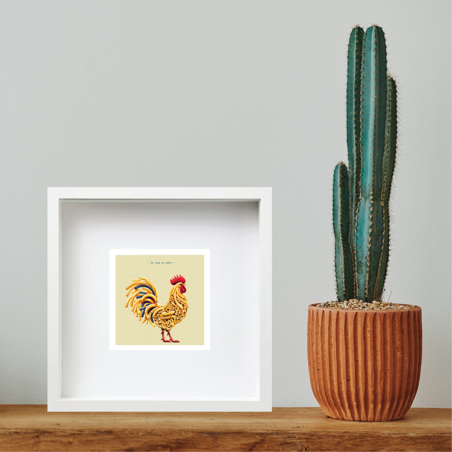 Le coq en pâte