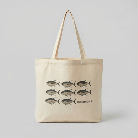 Totebag illustré – “Huitthons”
