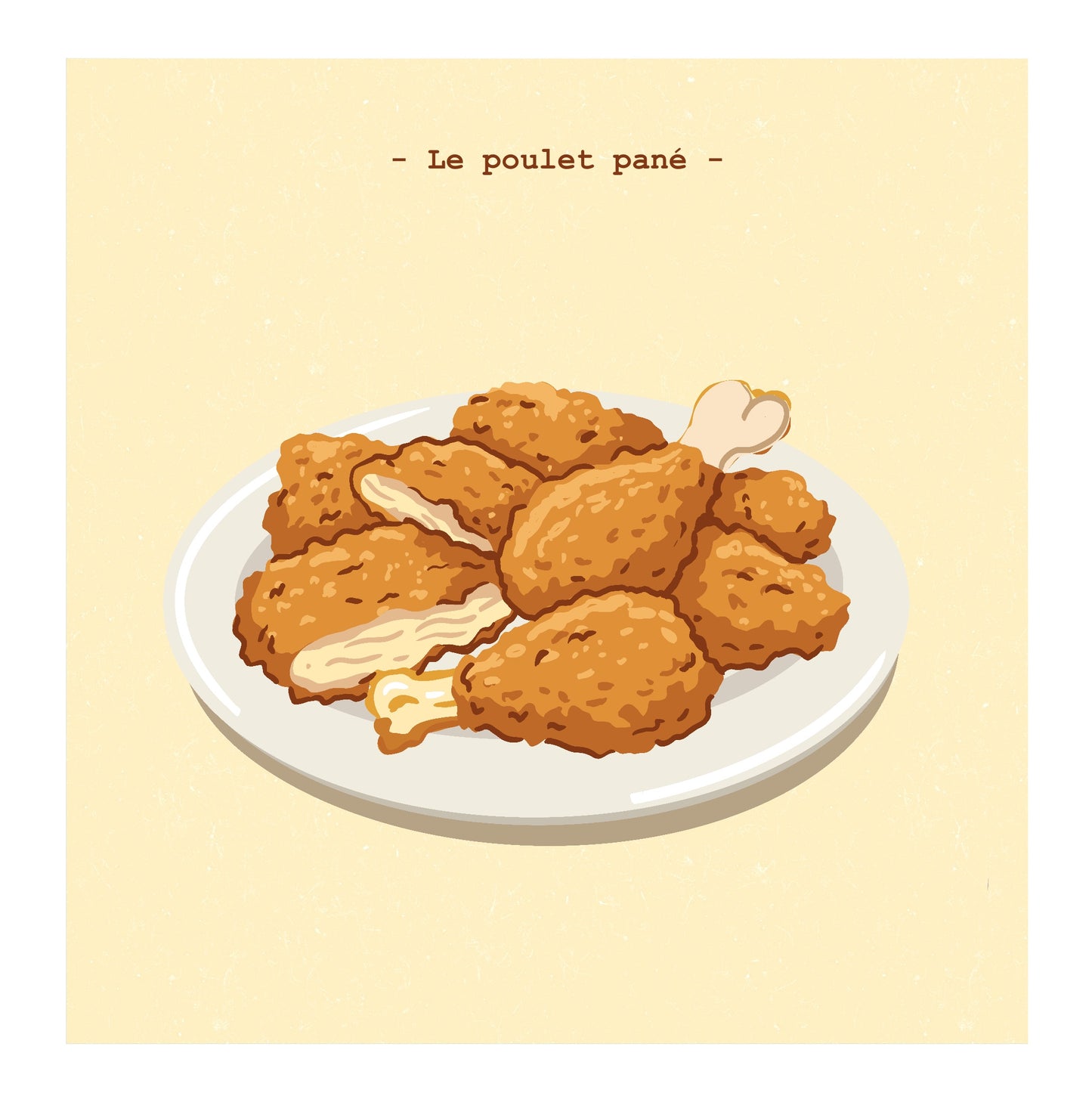 Les poulets panés