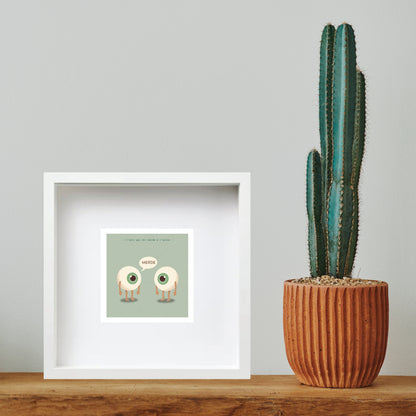 L'oeil qui dit merde à l'autre