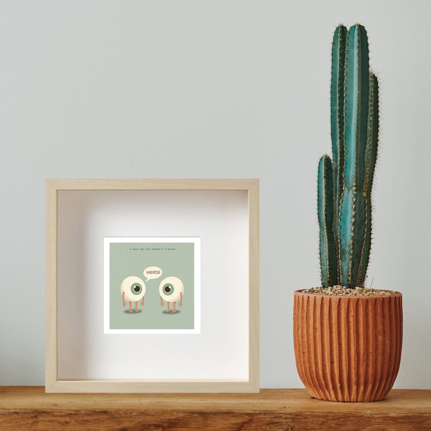 L'oeil qui dit merde à l'autre