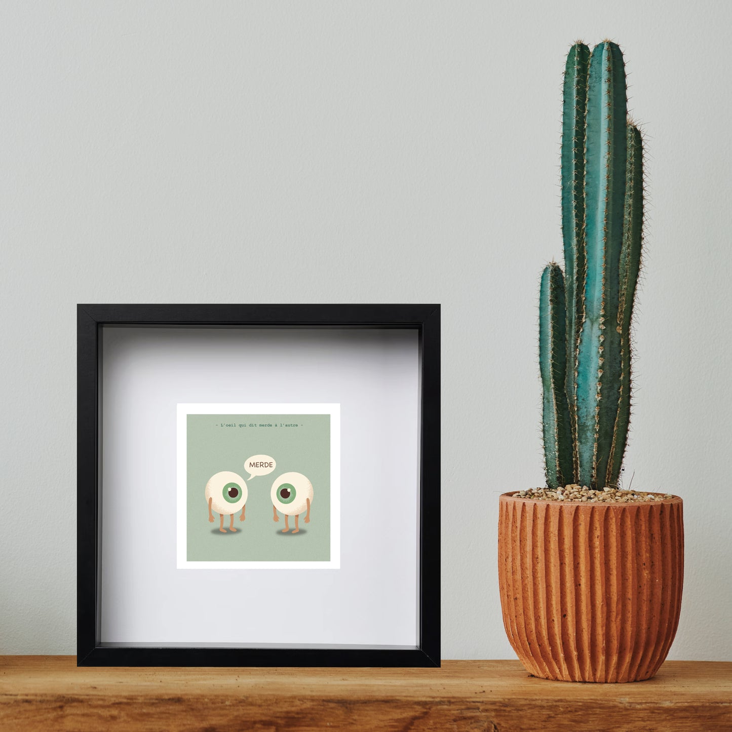 L'oeil qui dit merde à l'autre